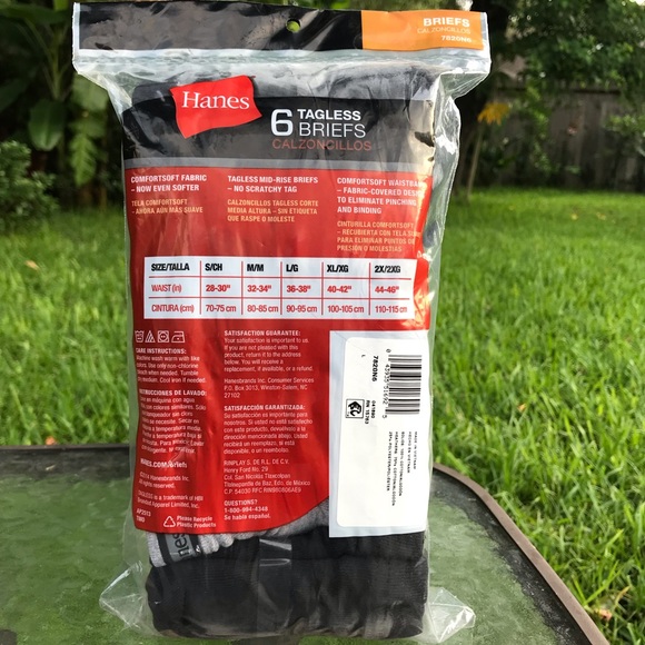 Hanes Men’s 6-Pack ComfortSoft Briefs. - Picture 5 of 6